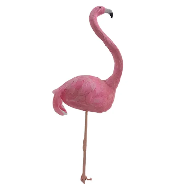 Custom Simulation  Flamingo Wedding Supplies Party Window Display Decoration Wedding Photography Props Garden yard Pink Flamingo