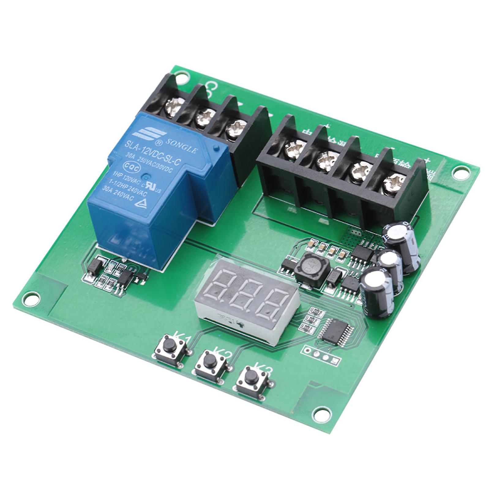 7-30v 0-30a Dc Current Detection Sensing Module Overcurrent Protection Relay Module