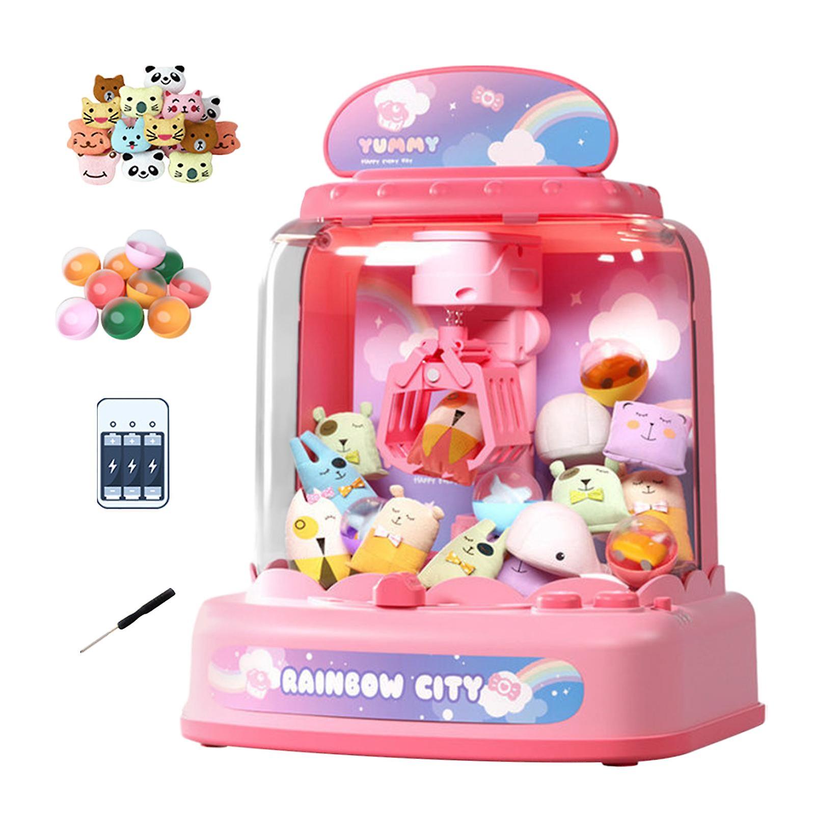 Claw Game Machine With Music Doll Machine With Sounds For Boys Kids Children Rechargable Battery