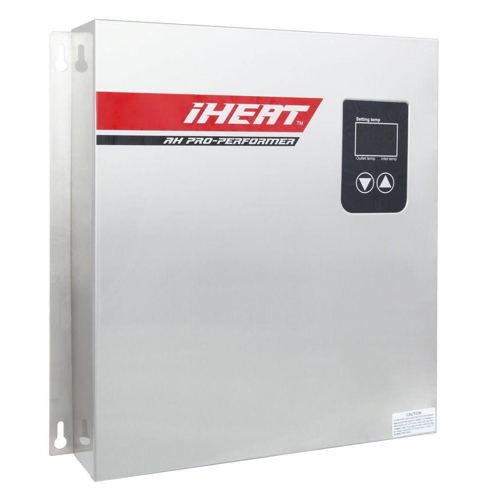 IHeat 27 kW Real-Time Modulating 5.2 GPM Electric Tankless Water Heater AHS27-D