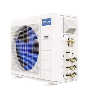 MRCOOL DIY 27000 BTU 2.25-Ton 3-Zone 22 SEER Ductless Mini-Split AC and Heat Pump with 9K+9K+9K  161616ft Lines DIYM327HPW00C00