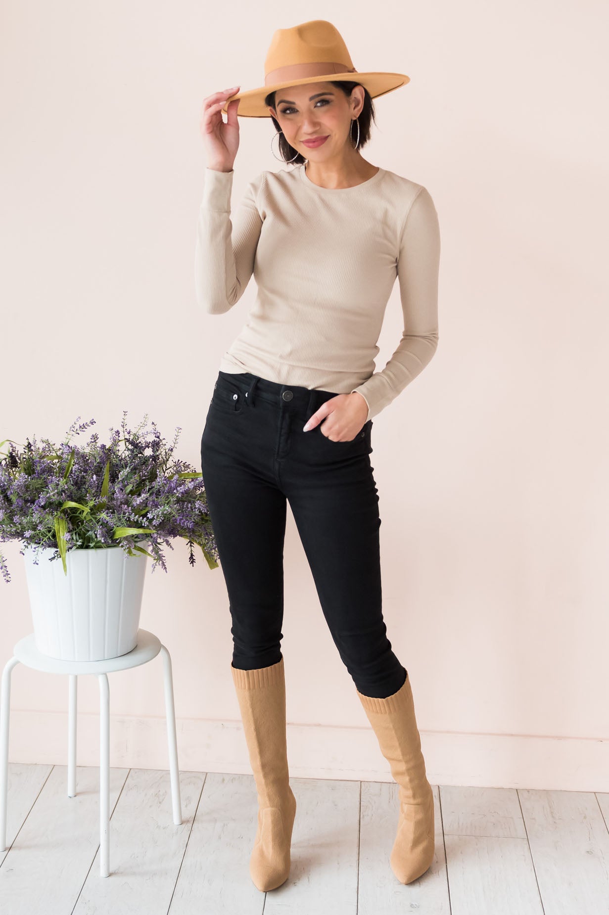 Warm Embrace Modest Thermal Top