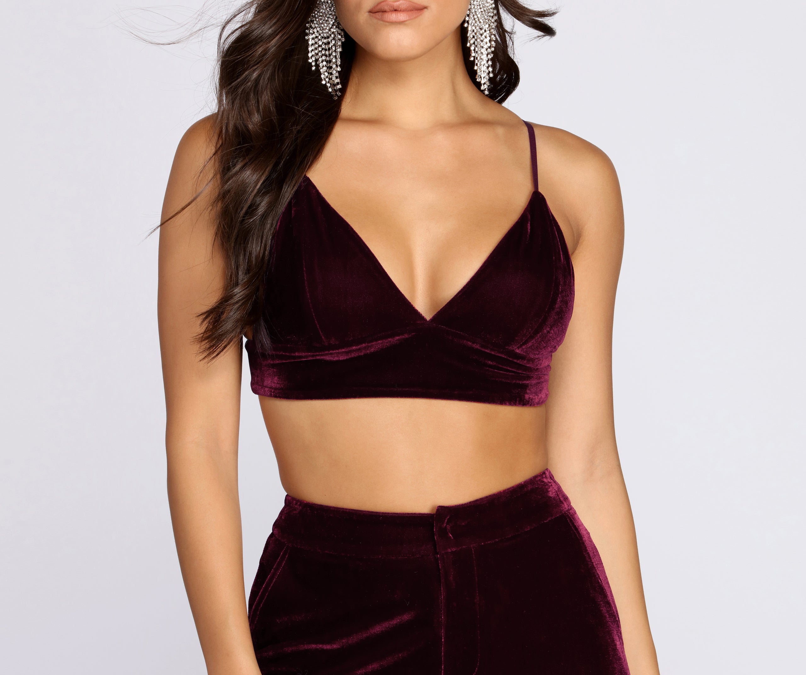 Velvet Glamour Bralette