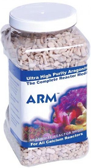 CaribSea ARM Aquarium Calcium Reactor Media， 1-gal bottle