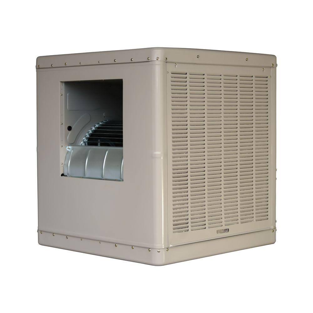 Champion Cooler 6500 CFM Side-Draft WallRoof Evaporative Cooler for 2300 sq. ft. (Motor Not Included) 5000 SD