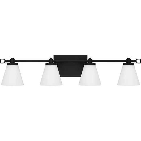 Daniels Integrated LED Matte Black Vanity Light|Black