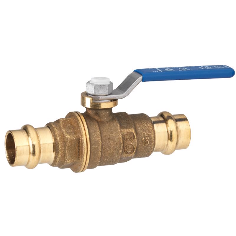 PRESS BALL VALVE 3/4