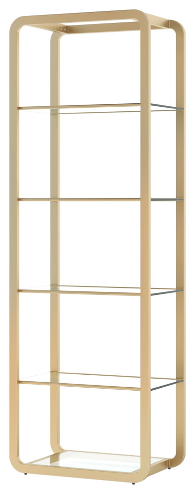 Ambretta Bookcase   Contemporary   Bookcases   by Sunpan Modern Home  Houzz