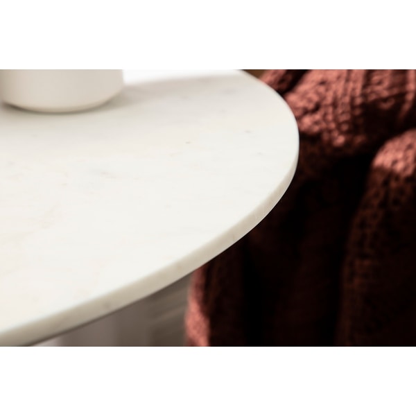 Kate and Laurel Soleyn Round Wood Side Table