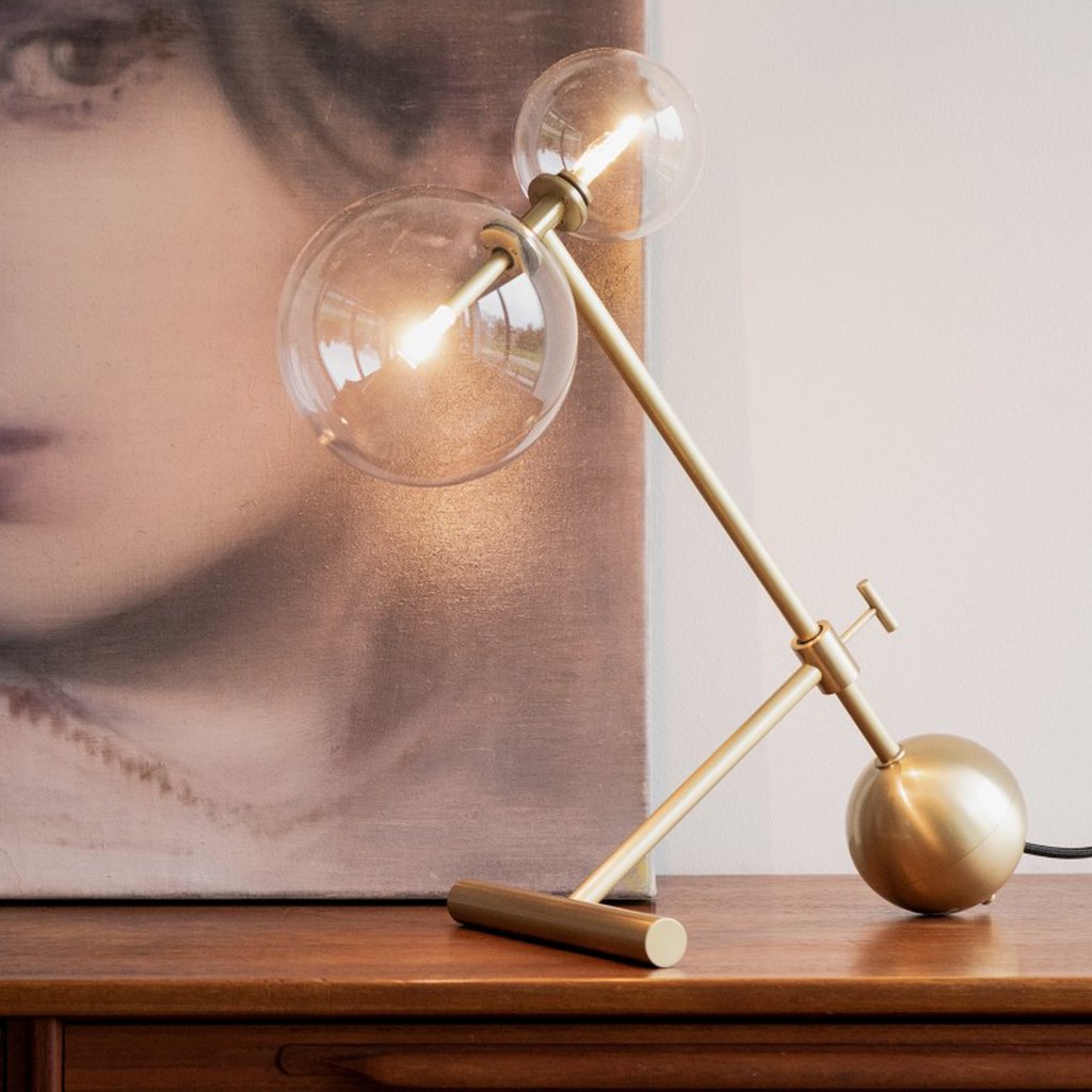 Gold Pearl Table Lamp