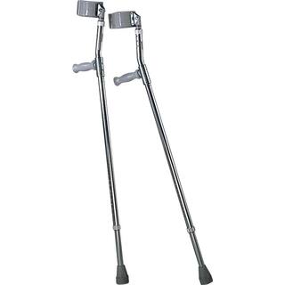 Medline Adult Tall Aluminum Forearm Crutches MDS805160