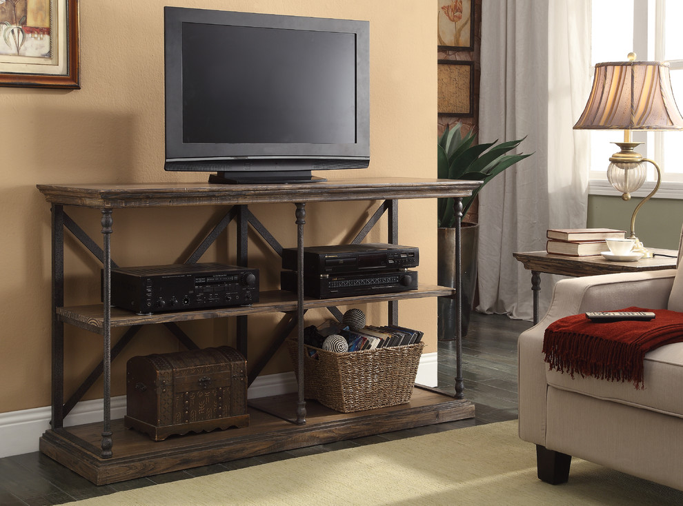 Media Console   Traditional   Console Tables   by HedgeApple  Houzz