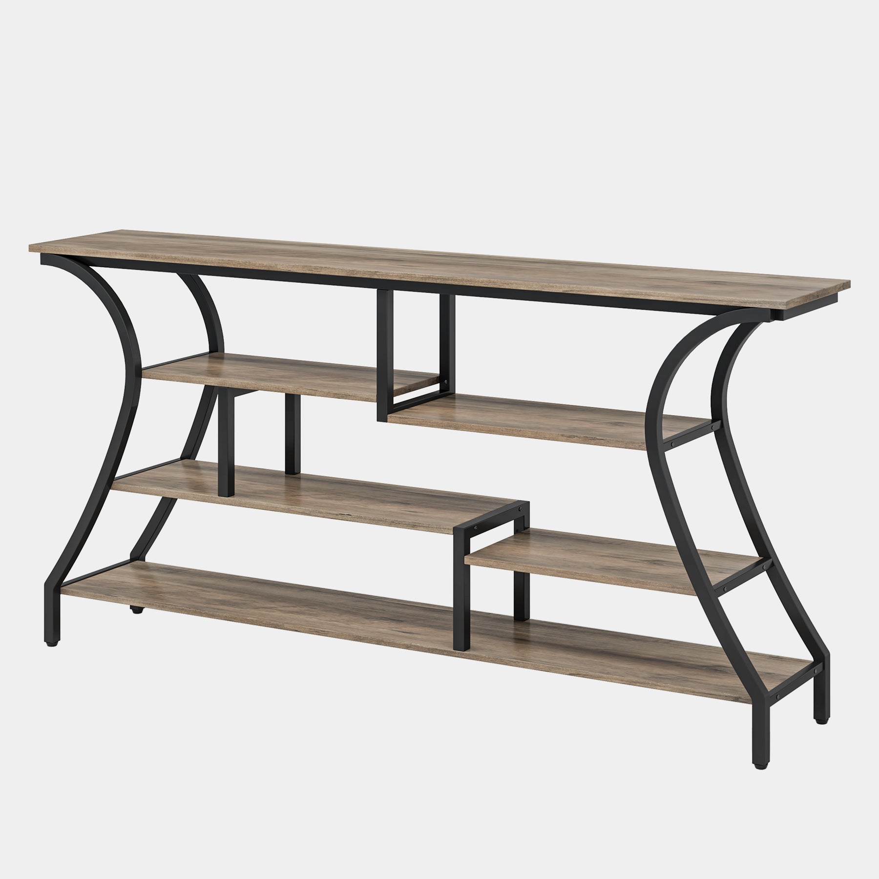 Industrial Console Table, 70.9