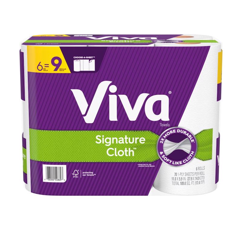 VIVA PAPER TOWELS 6PK