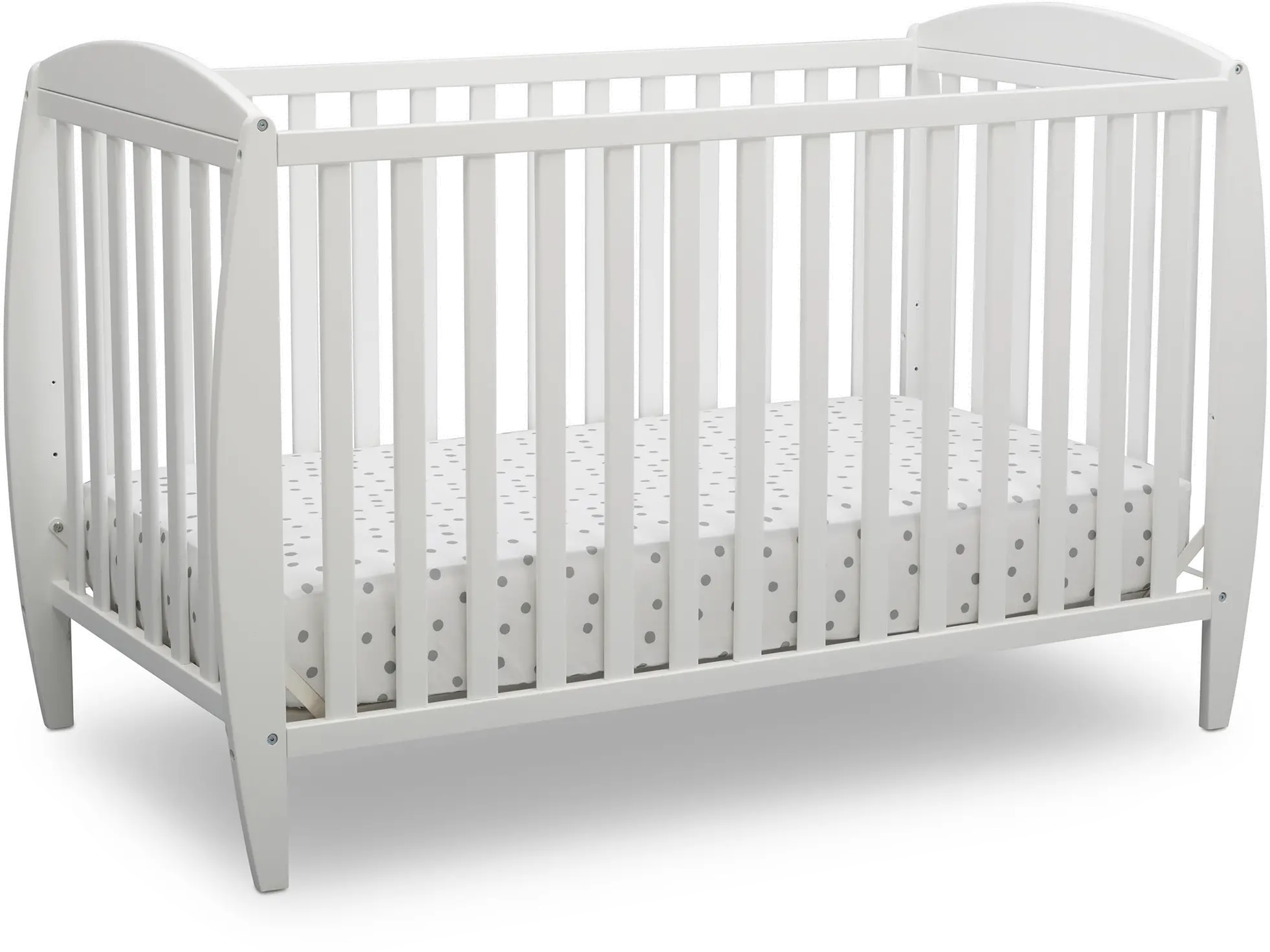 Taylor White 4-in-1 Convertible Crib