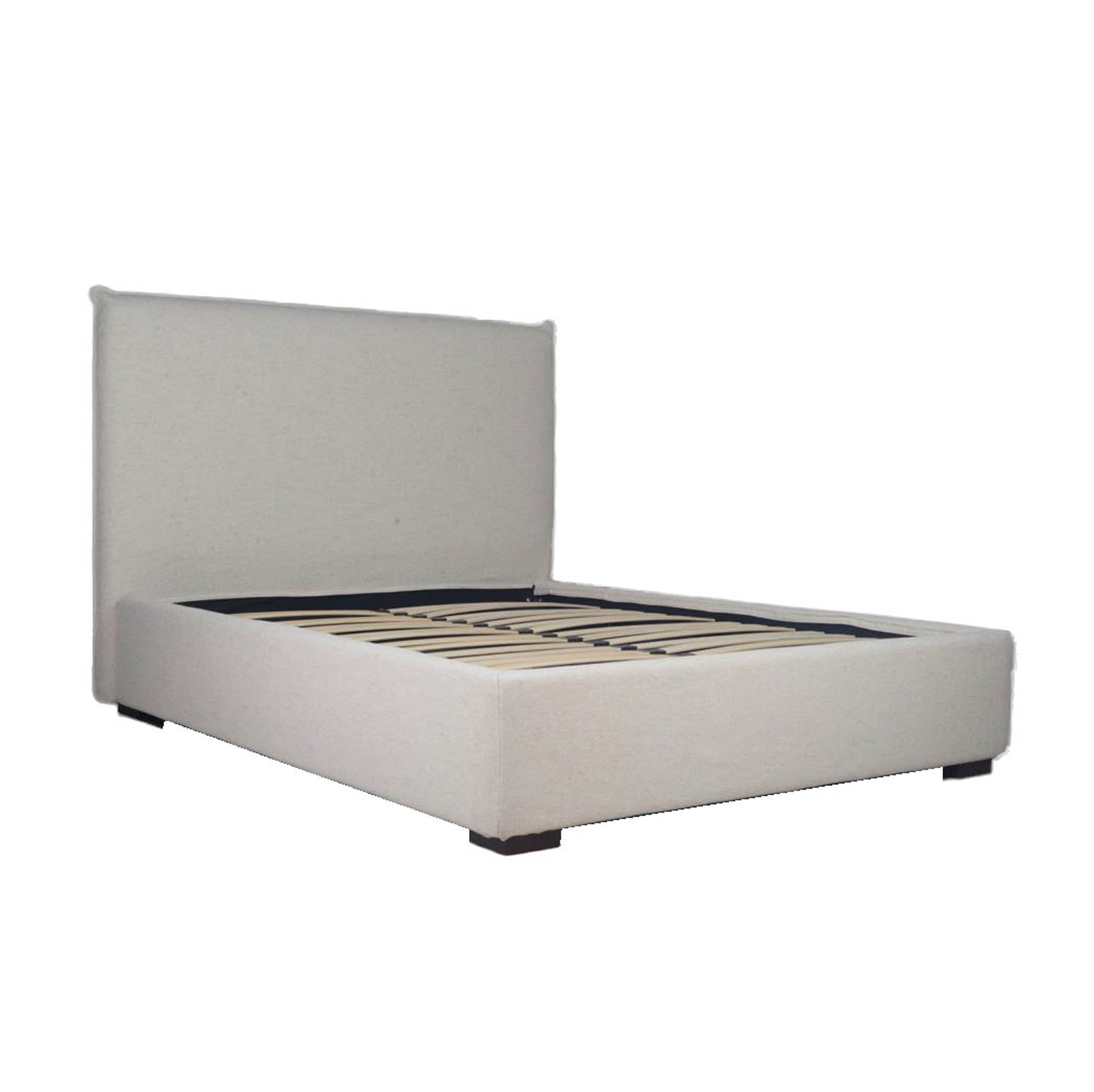 Allure Storage King Bed - Maya Oatmeal