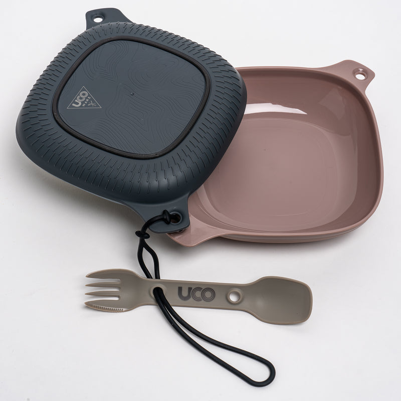 MESS KIT CAMPNG GRY 4PC