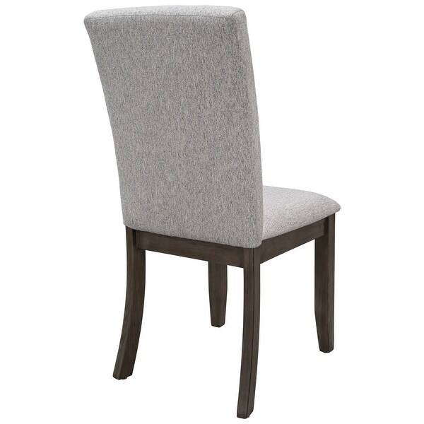 4-Piece Wood Dining Chair Set for 4|Beige