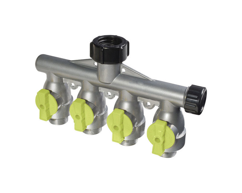 Ace Metal Threaded Male Garden Hose Manifold