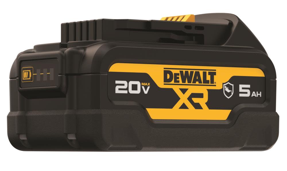 DEWALT 20V MAX* Oil Resistant 5.0Ah Battery ;