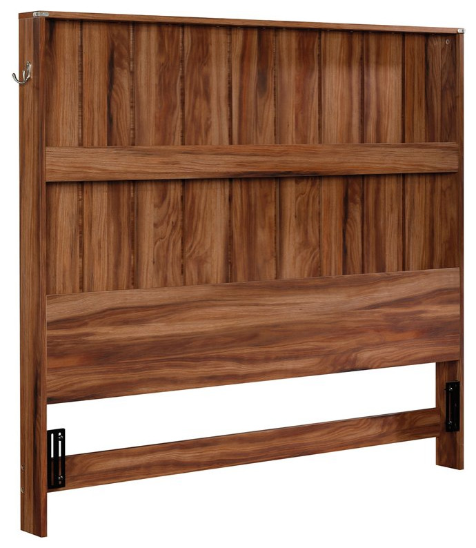 Sauder Vista Key Engineered Wood Queen Headboard in Blaze Acacia/Brown   Transitional   Headboards   by Homesquare  Houzz