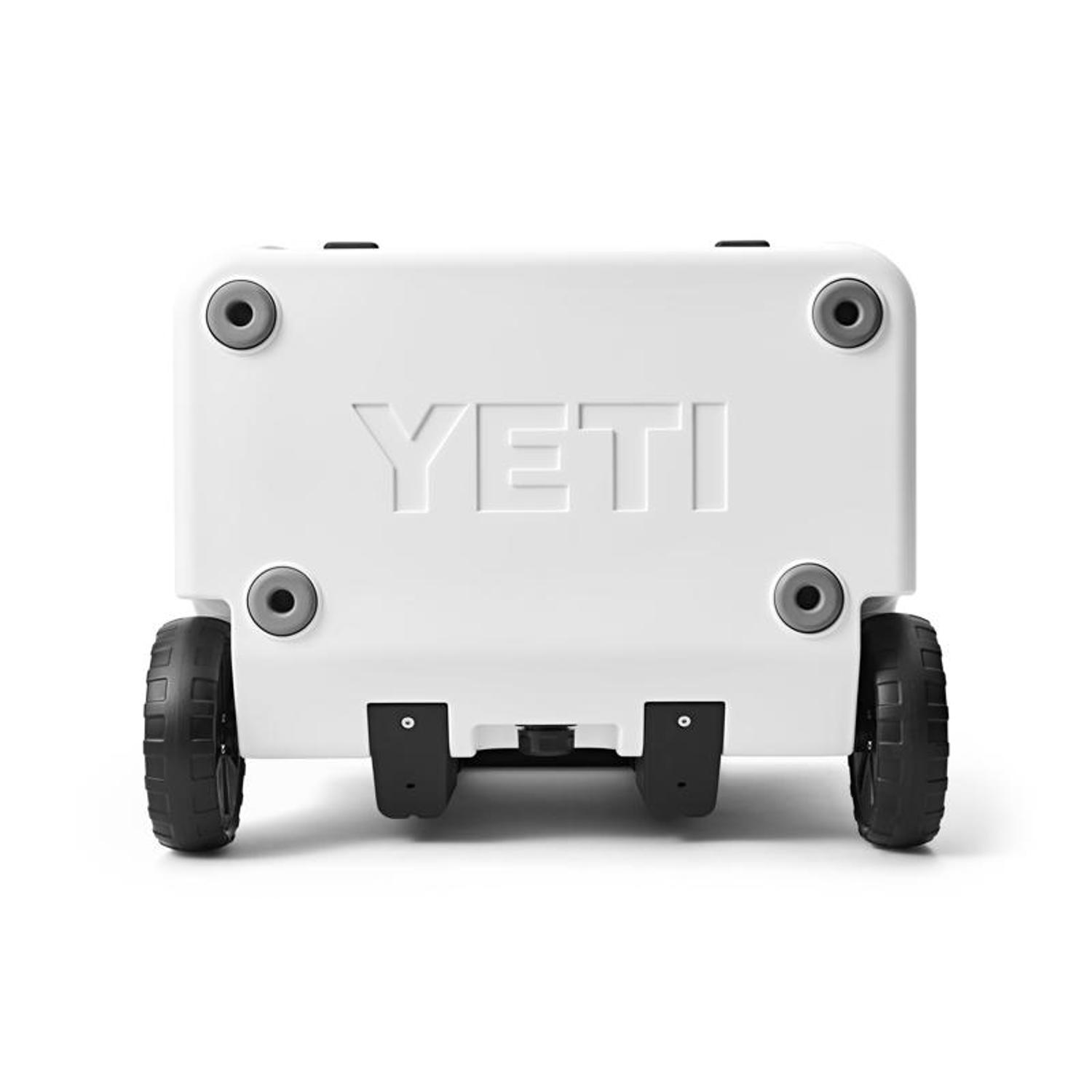 YETI Roadie 60 White 60 qt Roller Cooler