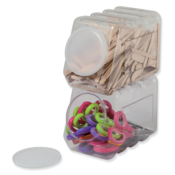 Pacon PAC27660 Storage Container W/Lid Interlockng