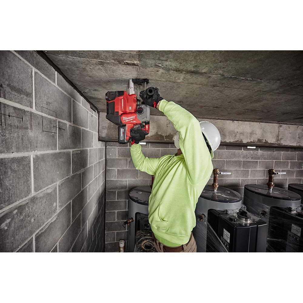 Milwaukee M18 FUEL Rotary Hammer 1" SDS Plus with Dust Extractor Kit 2912-22DE from Milwaukee