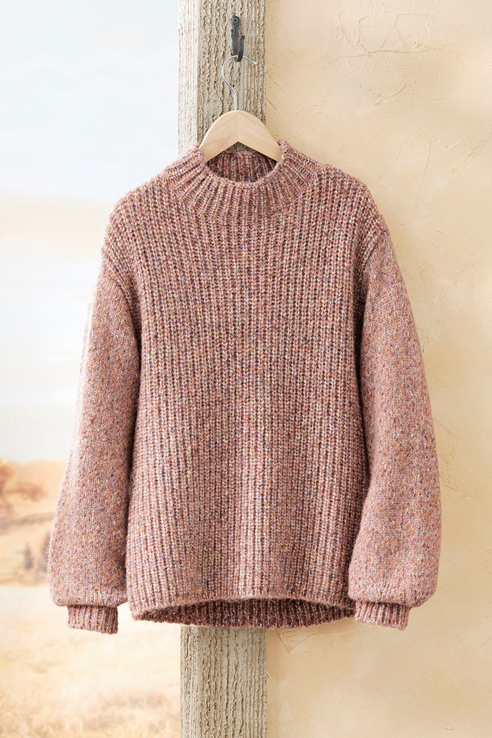 Marled Funnelneck Sweater - Coldwater Creek