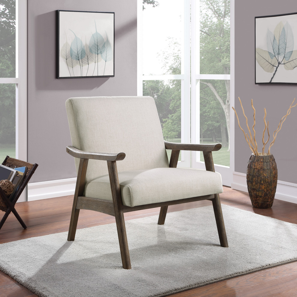 Weldon Armchair   Midcentury   Armchairs And Accent Chairs   by Office Star Products  Houzz