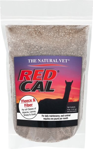 The Natural Vet Red Cal Multi-Species Fleece and Fiber Supplement