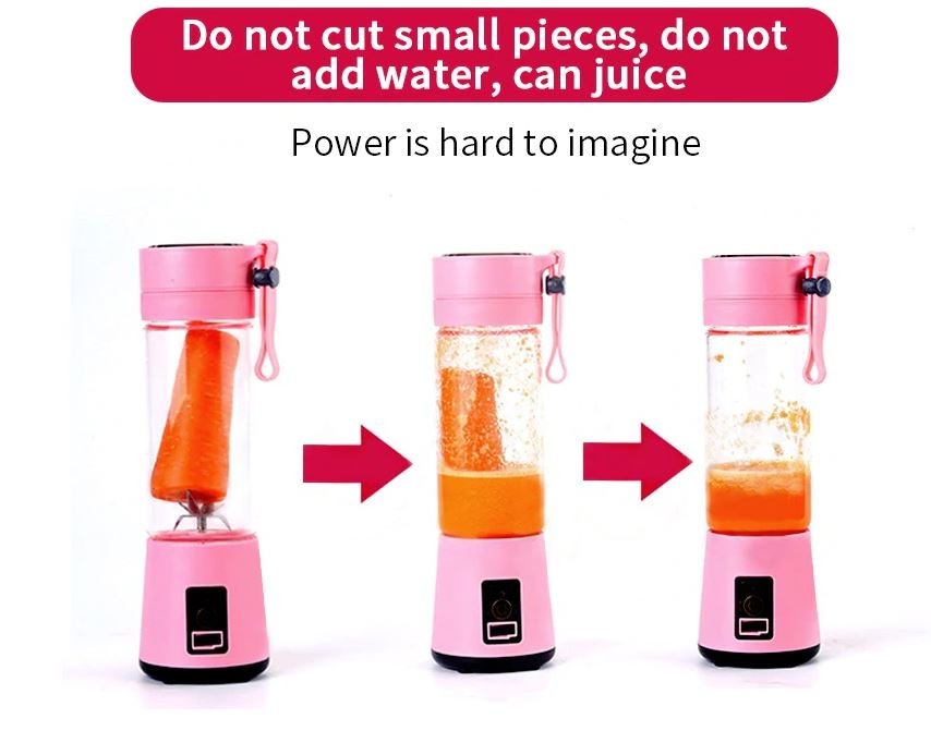 Portable Juicer Juice Smoothie Smothie Maker Smoothie Blender Extractor