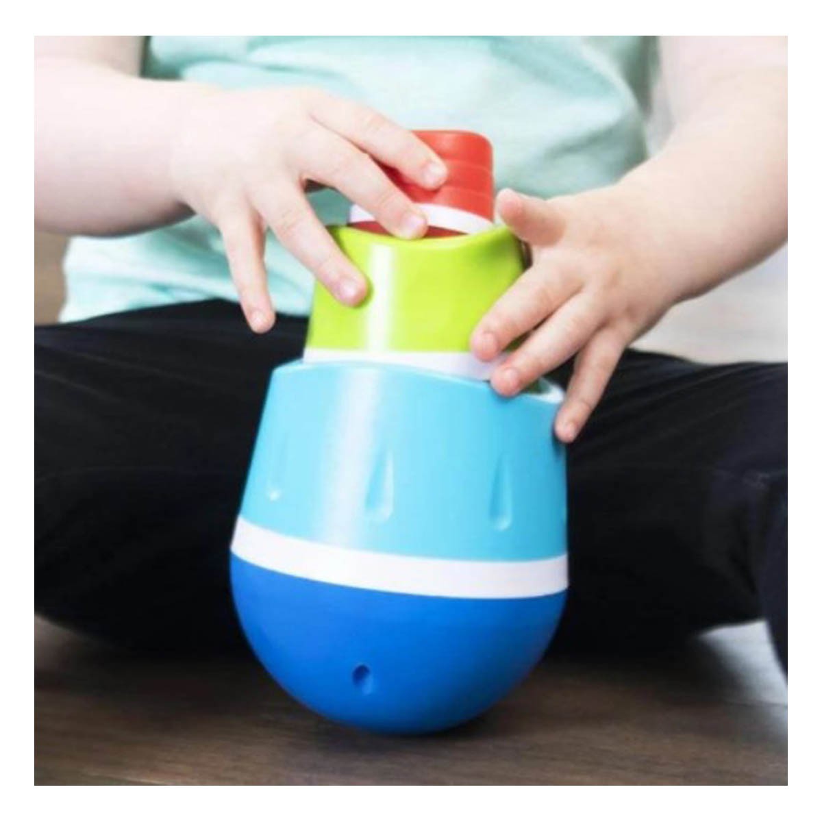 Fat Brain TumbleRoos Stack-and-Nest Toy