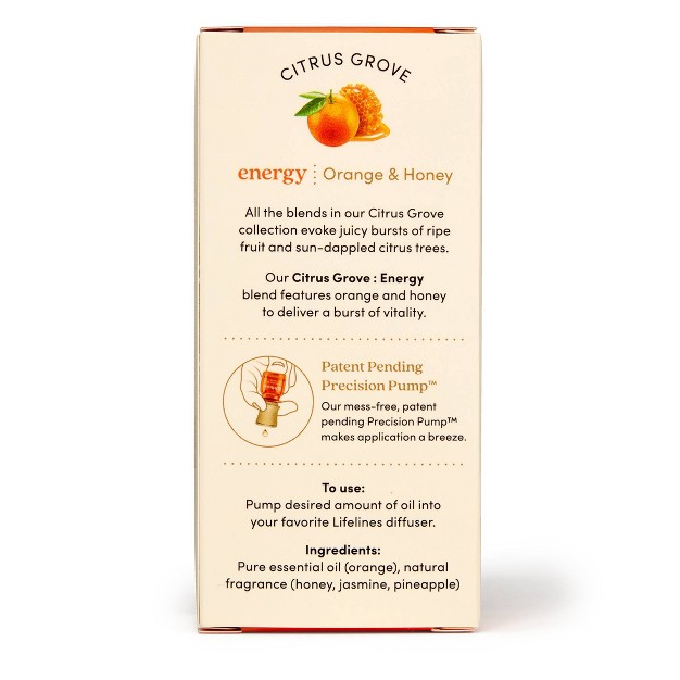 Essential Oil Blend Citrus Grove Energy Lifelines