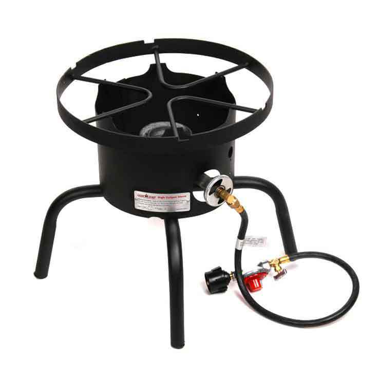 Camp Chef Outdoor High Pressure Single Cooker  Black