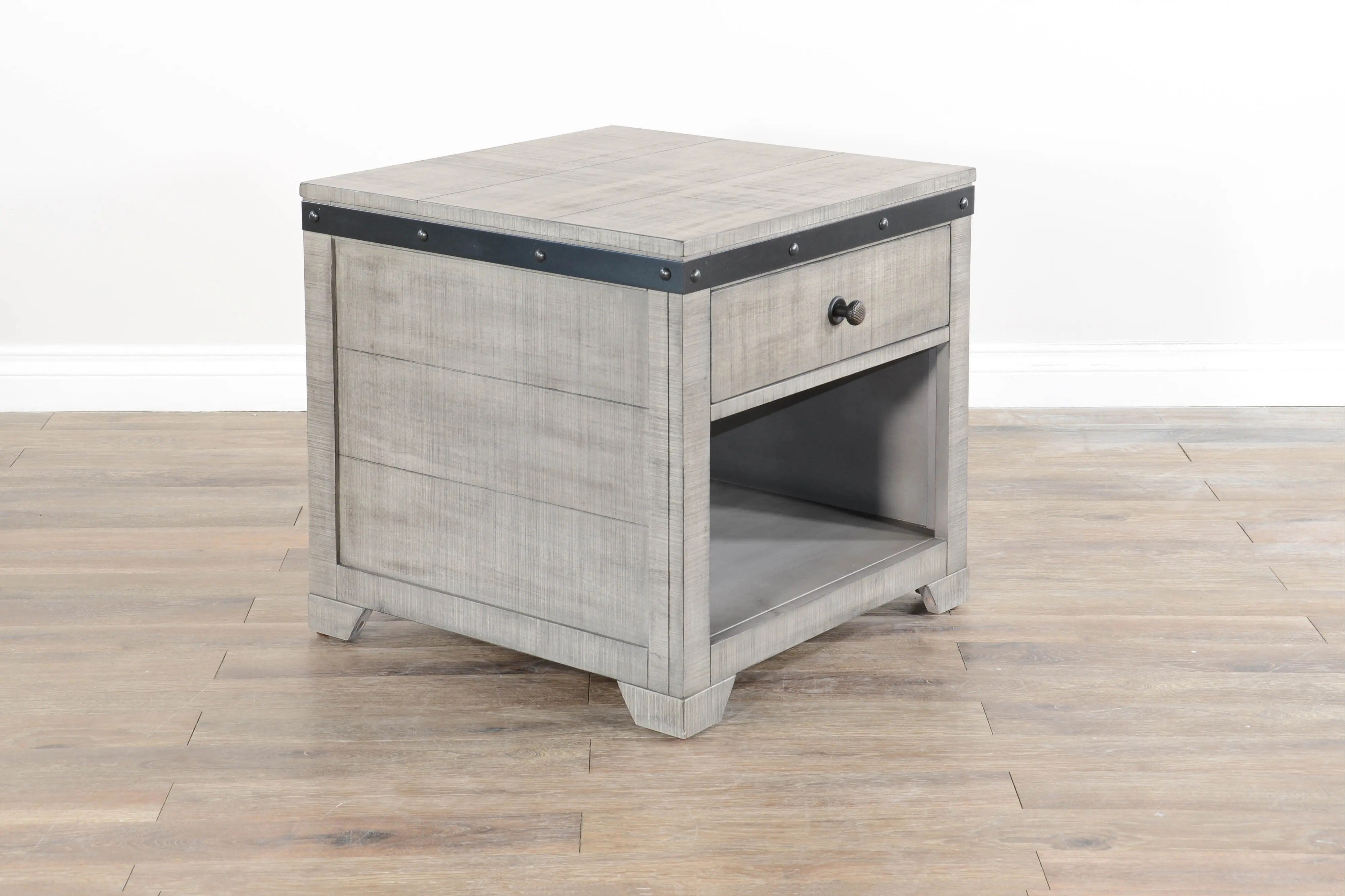 Avalon Alpine Gray End Table