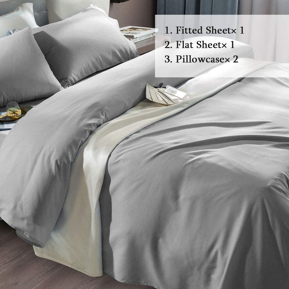 Super Soft 1800 Thread Count Luxury Egyptian Wrinkle Hypoallergenic 6 pcs Bed Sheet Set