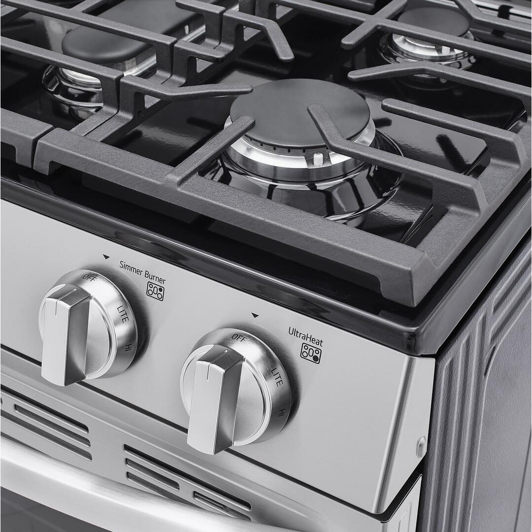 LG 30-inch Freestanding Gas Range with True Convection Technology LRGL5825F