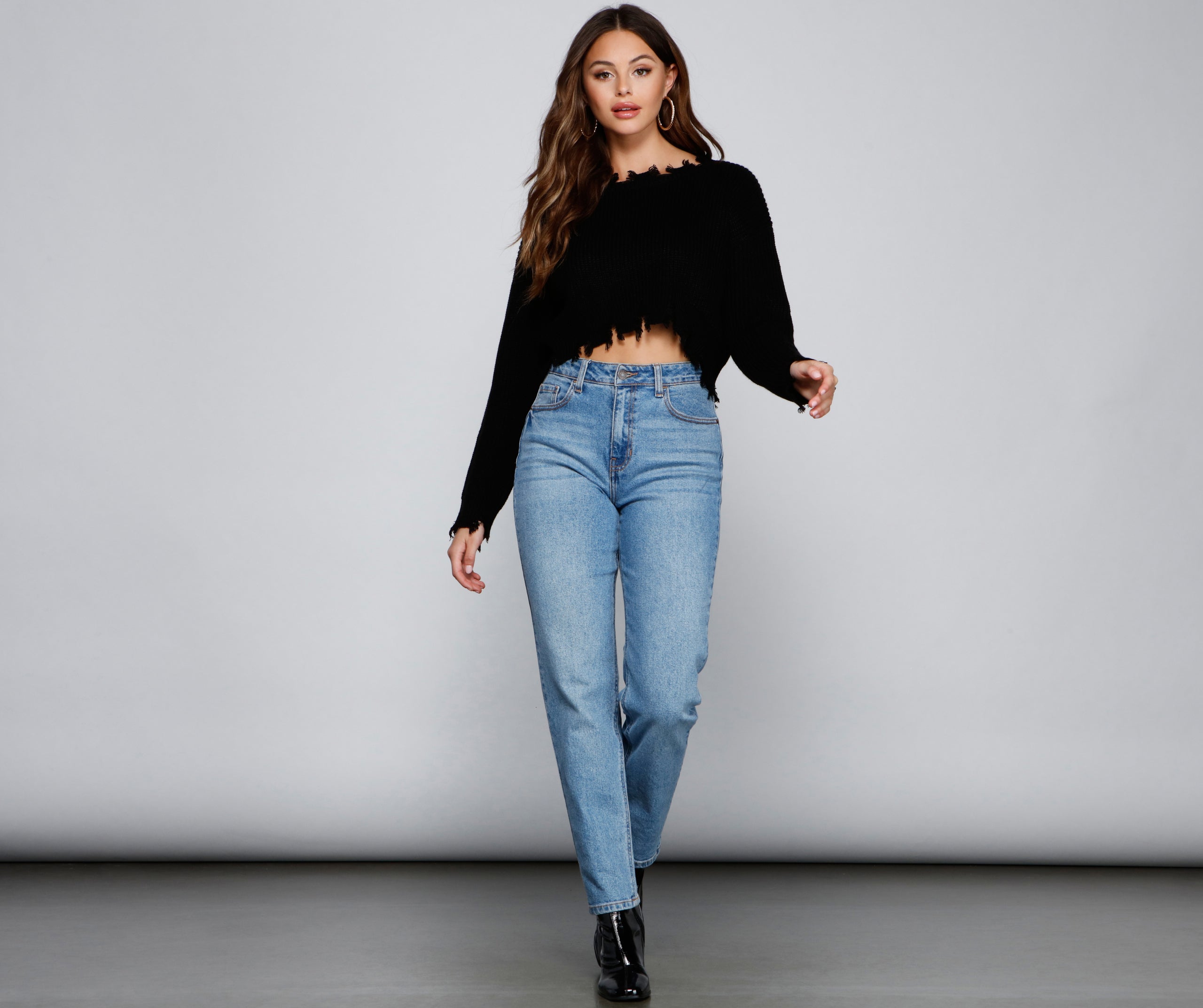 The Casual Crew Cropped Sweater