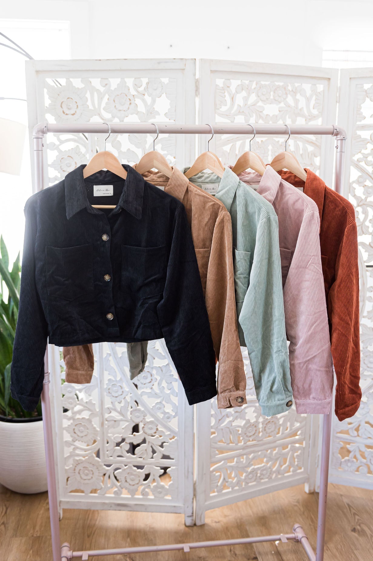 Trendy Vibes Modest Corduroy Jacket