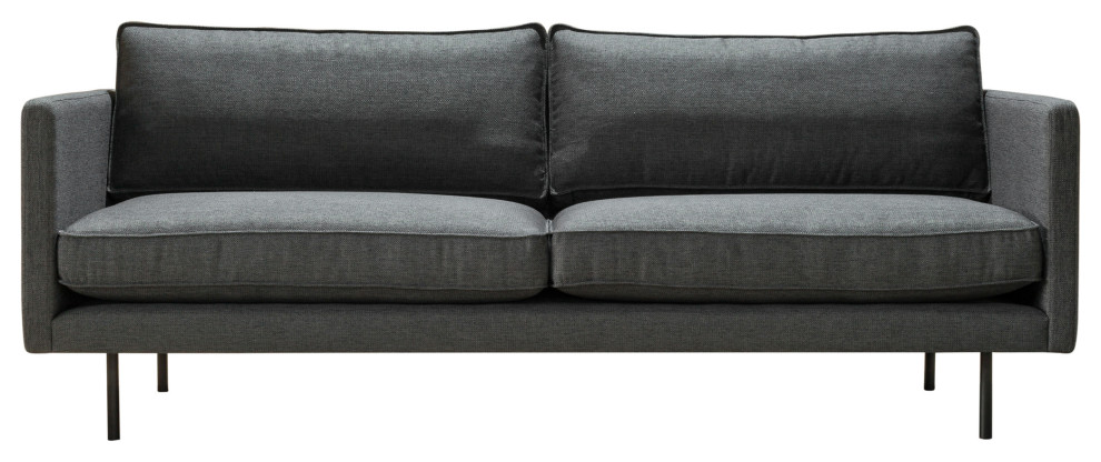 Raphael Sofa Anthracite   Midcentury   Sofas   by Kolibri Decor  Houzz