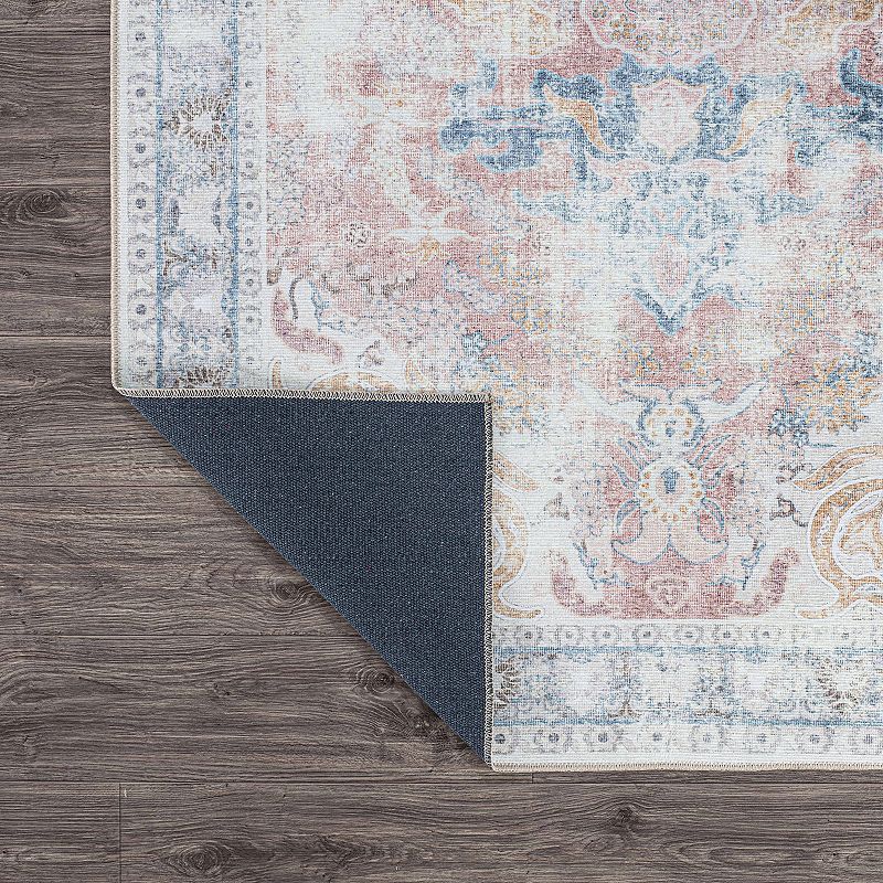 World Rug Gallery Bohemian Transitional Machine Washable Area Rug