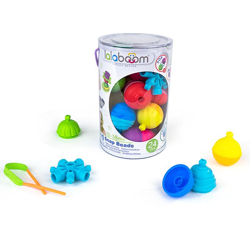 Lalaboom educational beads and accessories 24pk