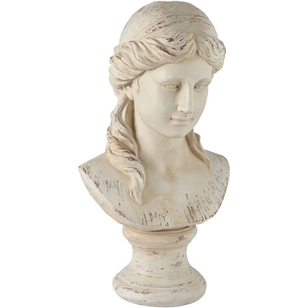 High Antique White Bust Sculpture