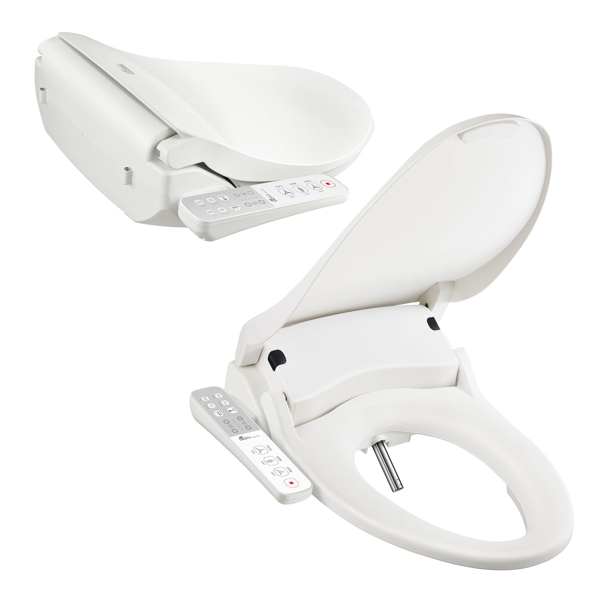 Bio Bidet Slim ONE Bidet Smart Toilet Seat- Round White