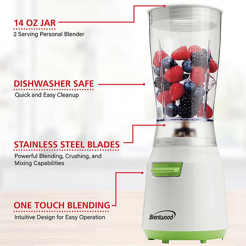 Brentwood 14 Ounce Personal Blender