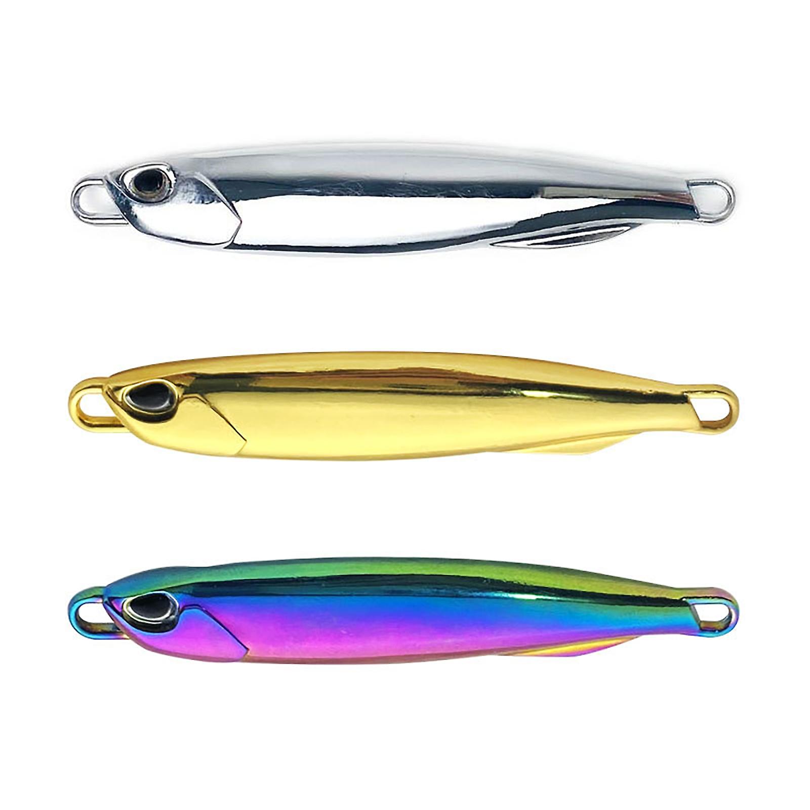 Luya Bait Japanese Strong Fish Induction 7g-20g 3 Colors Metal 1pcs Fishing Accessories Zinc