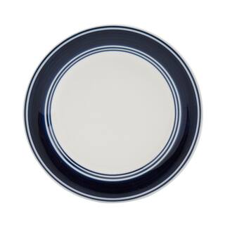 Tabletops Gallery Isiah 16-Piece Blue Stripe Dinnerware Set (Service for 4) TTU-F8231-ECM