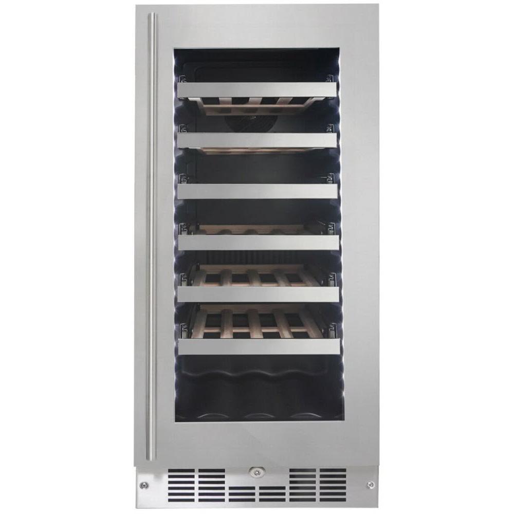 Silhouette 27-Bottle Tuscany Series Wine Cooler with LED Lighting SPRWC031D1SS