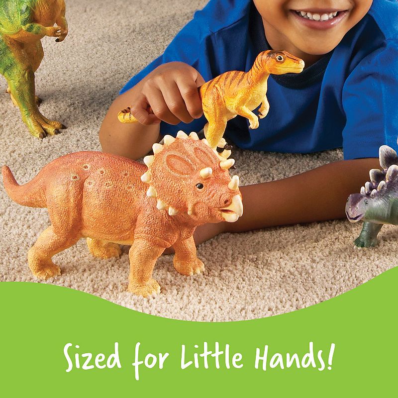 Learning Resources 5-piece Jumbo Dinosaurs Imaginative Playset